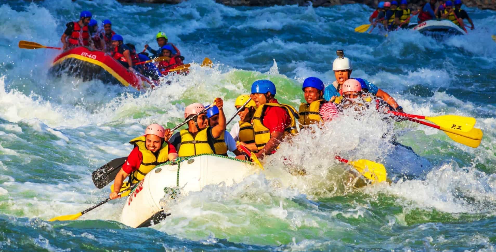 Popular Rafting areas in Turkey